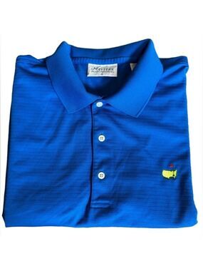 Masters Performance royal blue golf polo shirt Size XL